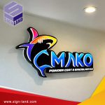 Aluminium 3d Board Coil / Frontlit 3d letters