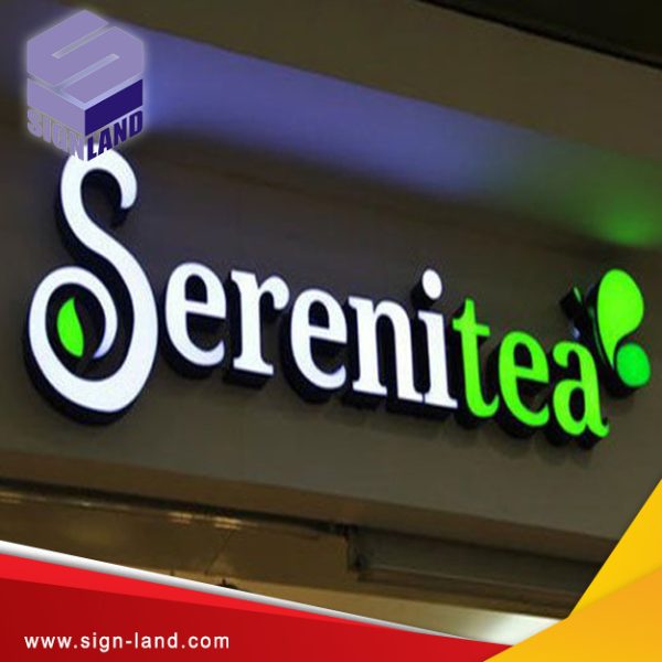 Signage Tea / 3d Letters Signage for coffee