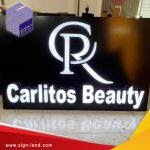 Making SignBoard For Beuaty Sallon / صنع لوحة إعلانية لصالون تجميل