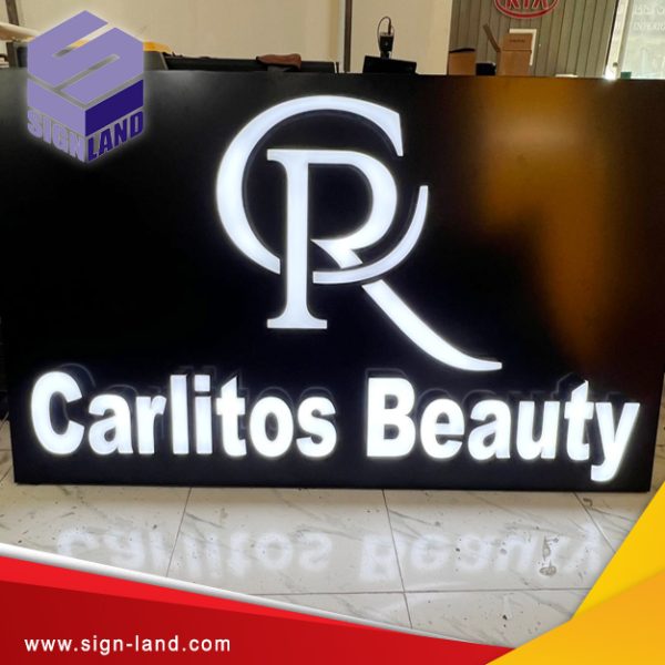 Making SignBoard For Beuaty Sallon / صنع لوحة إعلانية لصالون تجميل